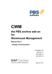 PBS archive add on CCO - Manual Part C - User Manual -