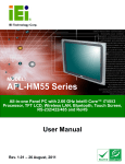 AFL-HM55 Series Panel PC User Manual