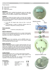 User Manual Pedometer O