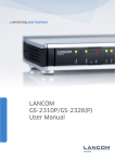 LANCOM GS-2310P/GS-2326(P) User Manual