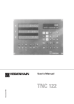 User's Manual TNC 122