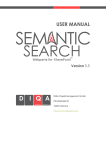 Semantic Search Webparts 1.1 User Manual