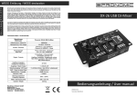 DX-26 USB DJ-Mixer Bedienungsanleitung / User manual