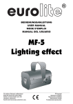 EUROLITE MF-5 User Manual