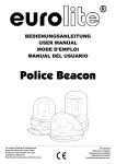 EUROLITE Polizeilicht user manual
