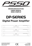 USER MANUAL DP-SERIES Digital Power Amplifier