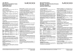 User Manual Mounting and Installation Notes Proportional