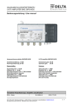 HAUSANSCHLUSSVERSTÄRKER / CATV AMPLIFIER BKE