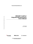 MCF5307 ColdFire® Integrated Microprocessor User's Manual