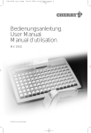 Bedienungsanleitung. User Manual. Manual d'utilisation.