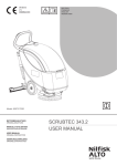 SCRUBTEC 343.2 USER MANUAL