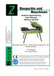 Bedienungsanleitung User Manual N&aacute;vod k použit&iacute;