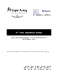 User Manual RT Gene Expression Assays