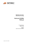 OptoLyzer OL3050e - SMSC User Manual