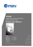 OPSAB Product User Manual
