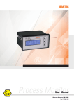 User manual (translation) - PM 420ex Process Monitor