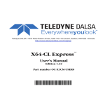 X64-CL Express User's Manual