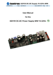 User Manual for the 820155 DC-DC Power Supply 90W