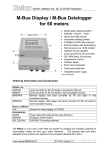 User manual MR004DL/FA