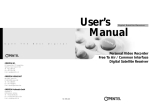 User's Manual - produktinfo.conrad.de