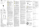 EN Original User Manual Warning term DANGER