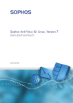 User manual for Sophos Anti-Virus for Linux, version 6