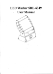 LED Washer SRL-6349 " User Manual