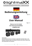 Bedienungsanleitung User Manual - DJs