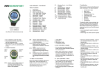 Outdoor Computer verde / AltiWatch User Manual