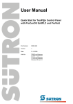 User Manual - Sütron electronic GmbH