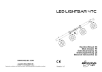 LED LIGHTBAR 4TC user manual - COMPLETE