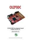 STM32-P407 development board USER'S MANUAL