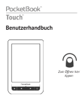 User Manual PocketBook Touch DE