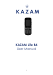 KAZAM Life B4 User Manual
