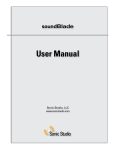 soundBlade version 1.3 — User Manual