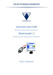 LiteLink mini USB Diatransfer 2 User manual - Diabetes