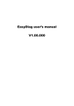 EasyDiag user's manual V1.00.000