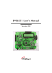 EVB8051 User's Manual