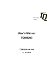 User's Manual - TQ