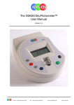 The OD600DiluPhotometer&trade; User Manual