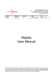 PM260 User Manual