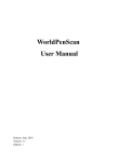 WorldPenScan User Manual