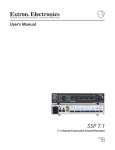 SSP 7.1 User's Manual