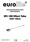 EUROLITE LED SFC-100 User Manual - LTT
