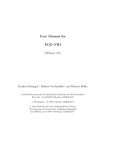 User Manual for EGO VIII - Max-Planck