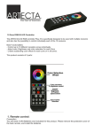 A9915700_Play-X LED RGBW RF Controller User Manual.cdr