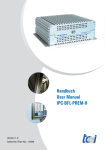 Handbuch User Manual IPC-BFL-PREM-II