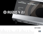 AUDIO 4 DJ – User's manual