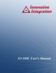 X3-10M User's Manual
