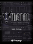 V-METAL USER MANUAL